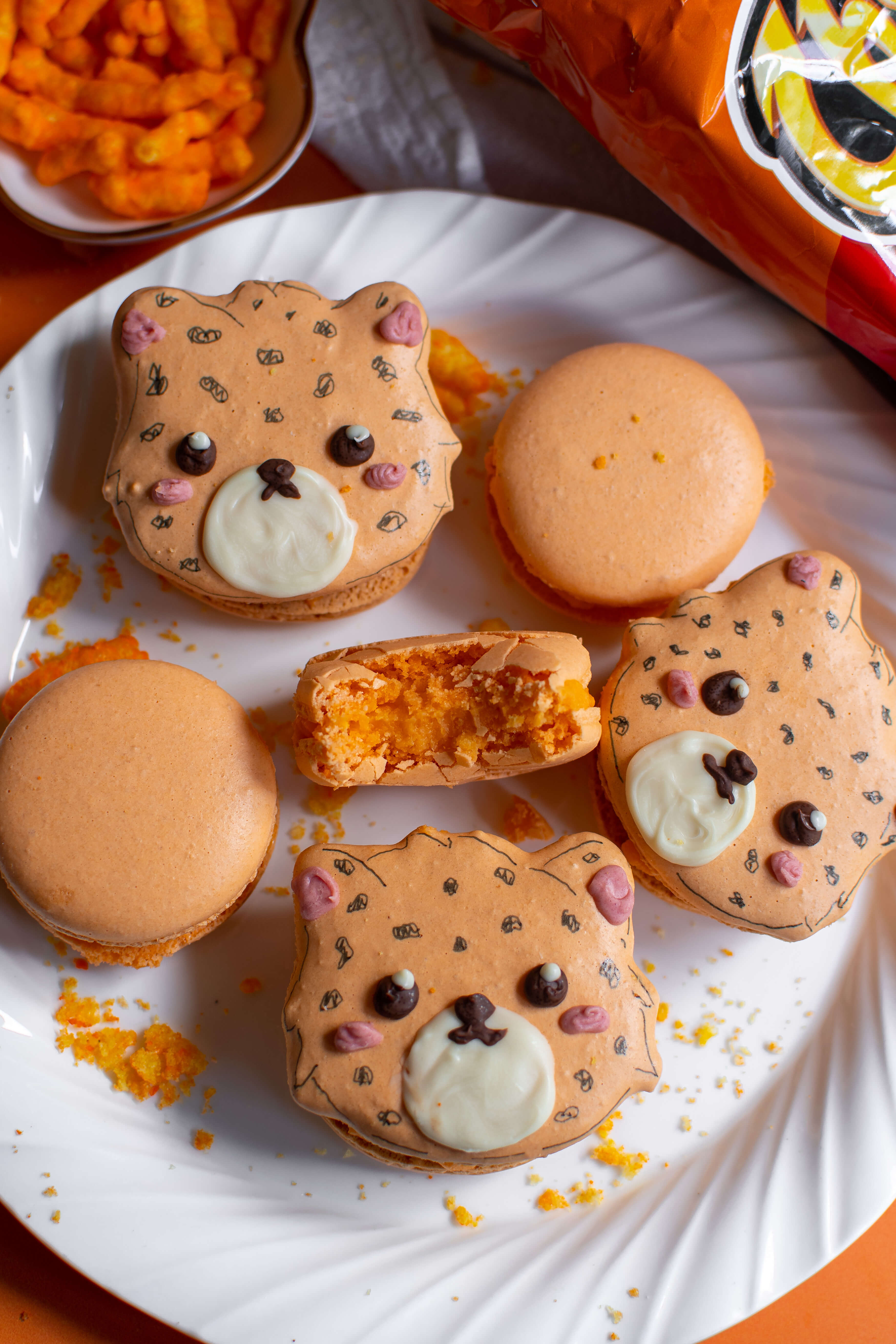 CHEETOS® Macarons | Cheetos